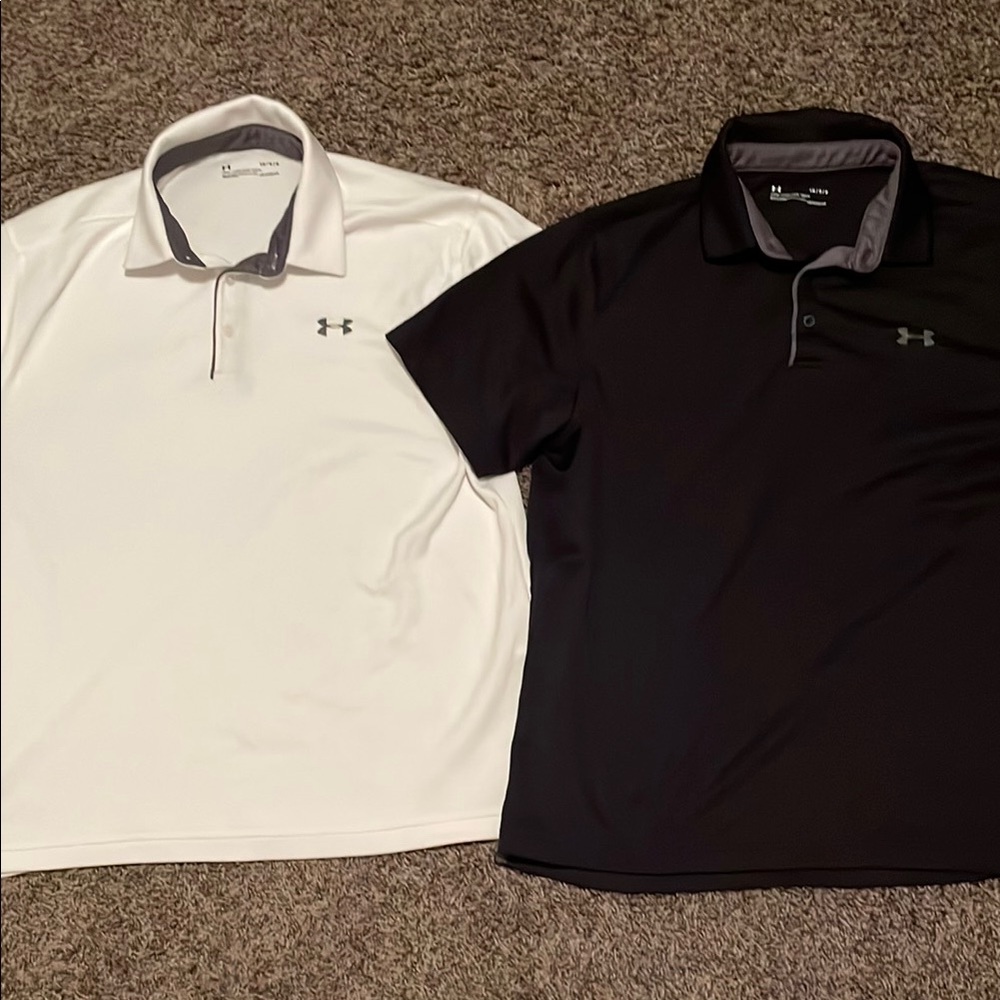Under Armour Men's Polo Shirt - Black
